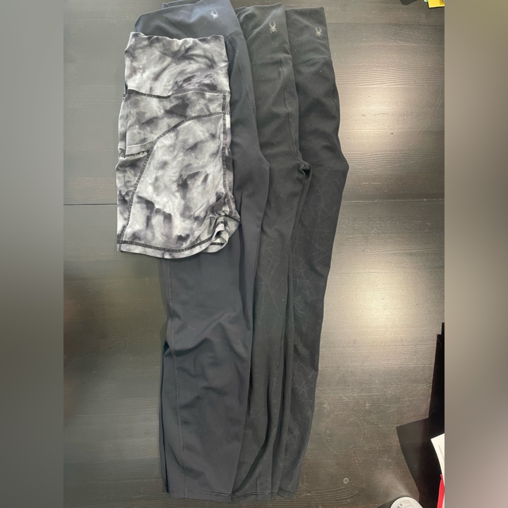 Spyder Women’s Sz Large Leggings Lot